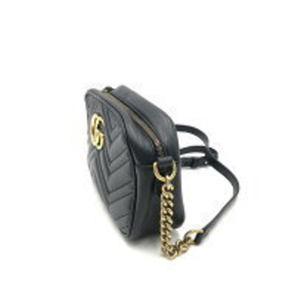 Gucci GG leather Marmont shoulder bag - Picture 3 of 10